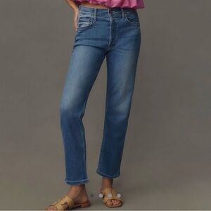 MOTHER The Tomcat High-Rise
Straight-Leg Jeans